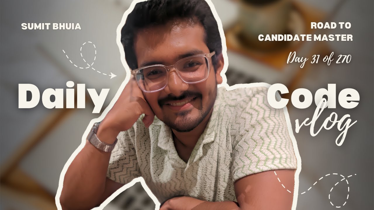 🎯 Road to Candidate Master (31/270)