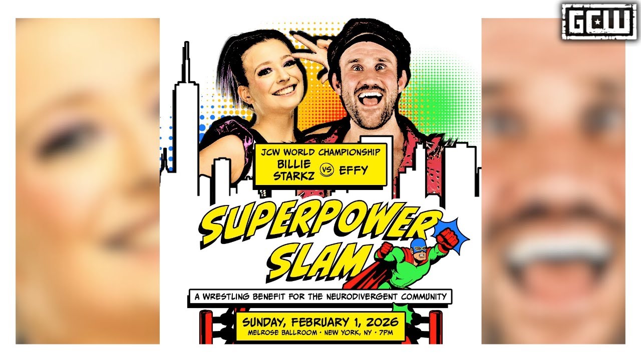 GCW - Билли Старкз (чемпионка) против Эффи | ВИДЕО | #SUPERPOWERSLAM