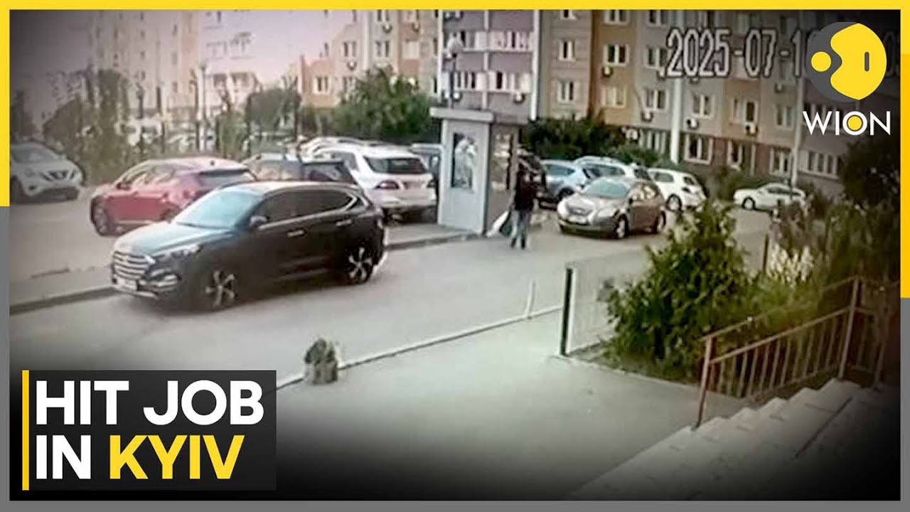 Ukrainian Intelligence Officer Shot Dead In Broad Daylight In Central Kyiv | WION