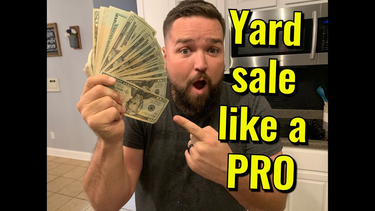 How to make money at yard sales through Ebay! 10 key tips on getting started