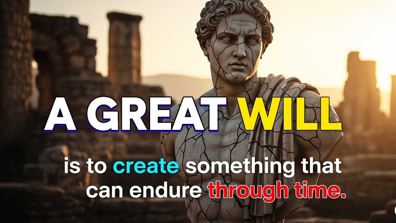A GREAT WILL is To Create Something That Can Endure Through TIME.