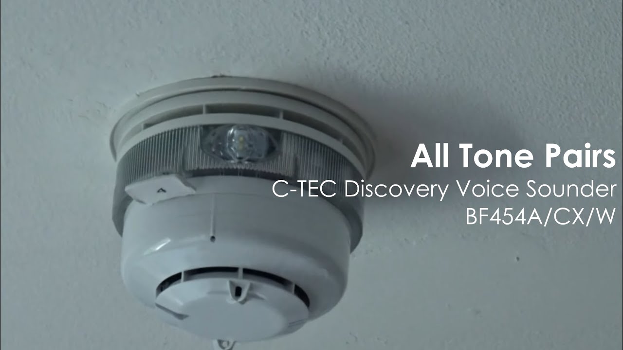 C-TEC Apollo Discovery Voice Sounder - All Tone Pairs/Messages (BF454A/CX/W)