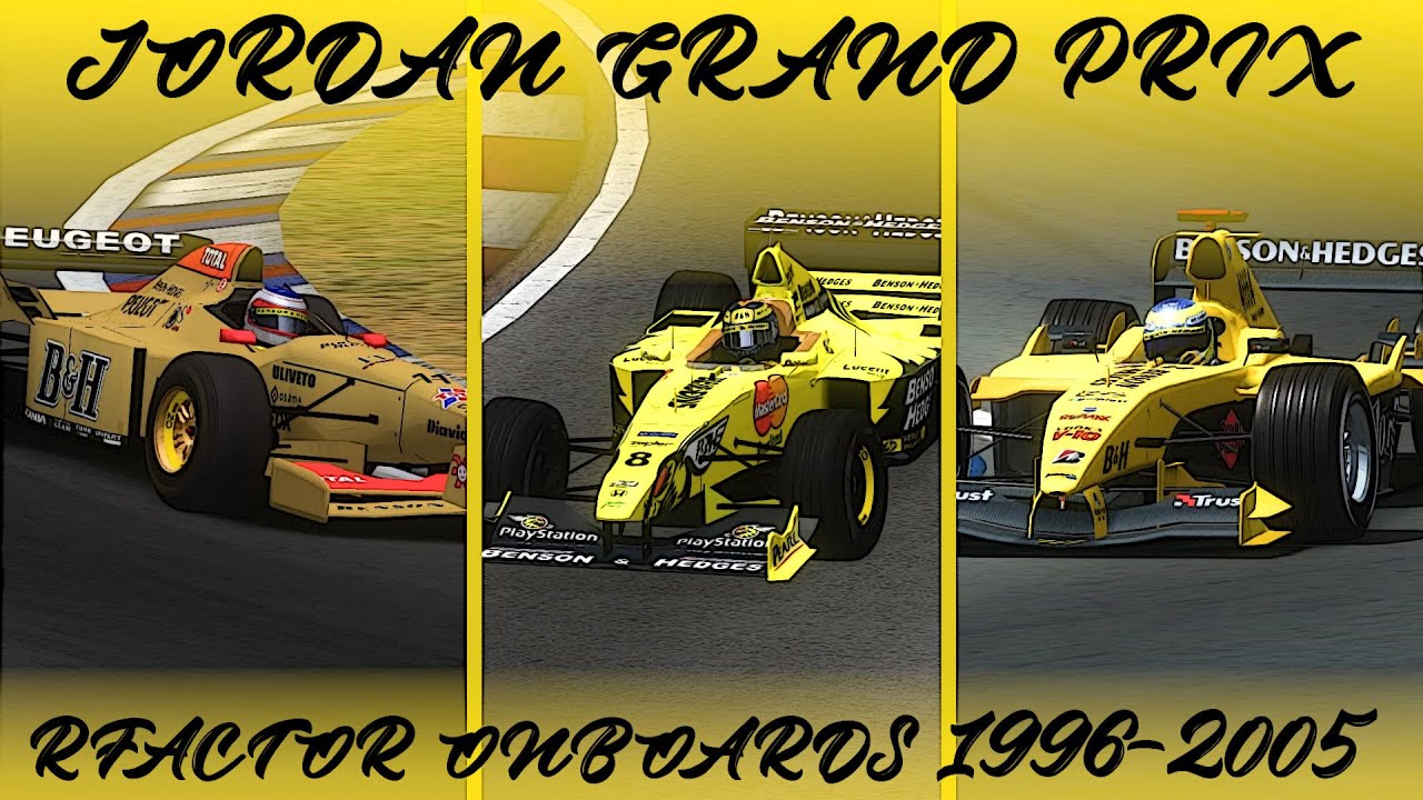Jordan Grand Prix | rFactor Evolution | 1996-2005 OnBoards