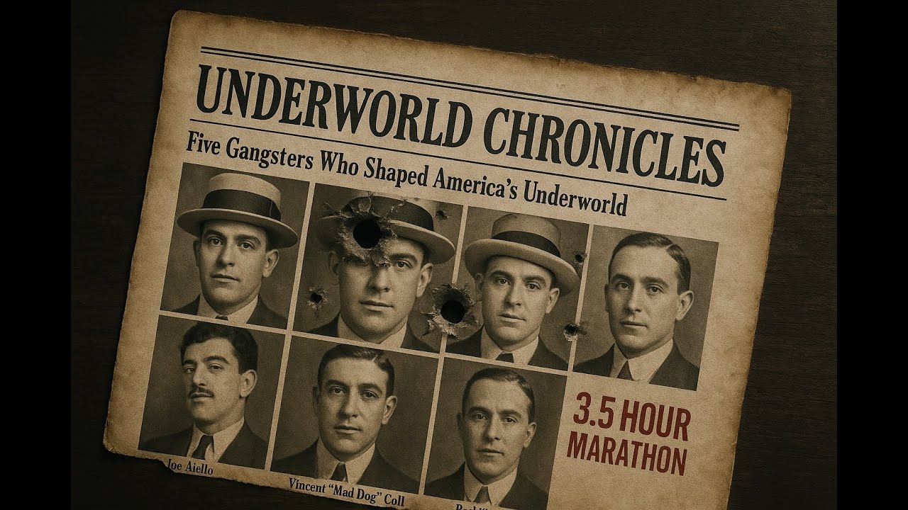 AFBM: The Underworld Chronicles: 8 Ruthless Gangsters You&rsquo;ve Never Seen Like This (3.5 Hours)