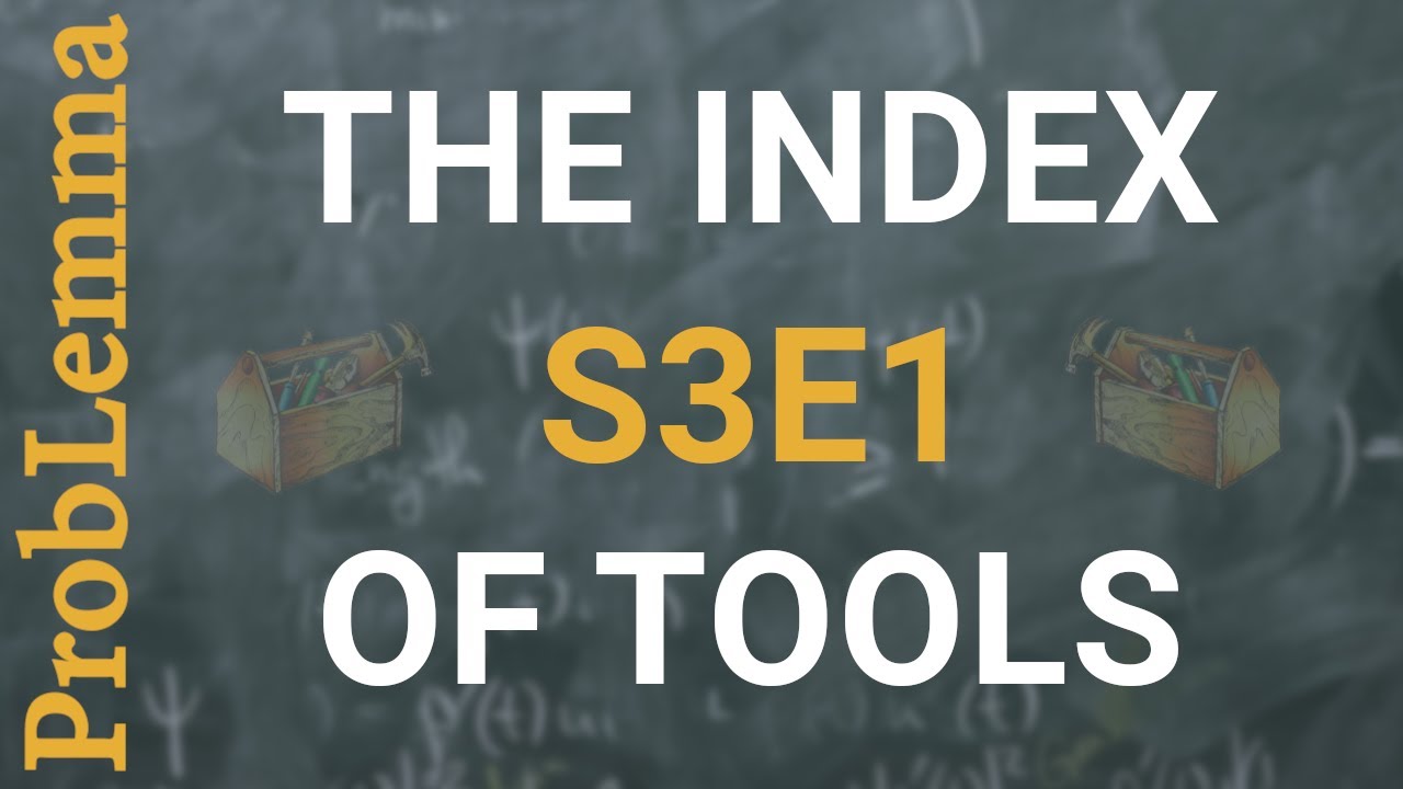 S3E1: The index of tools