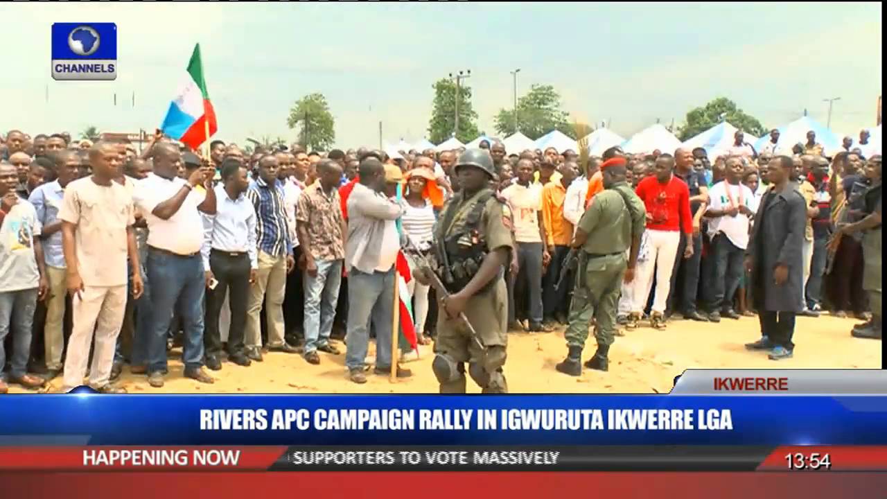 APC Holds Grand Finale Rally Ahead Of Re run Poll At Ikwere Rivers State Pt 3