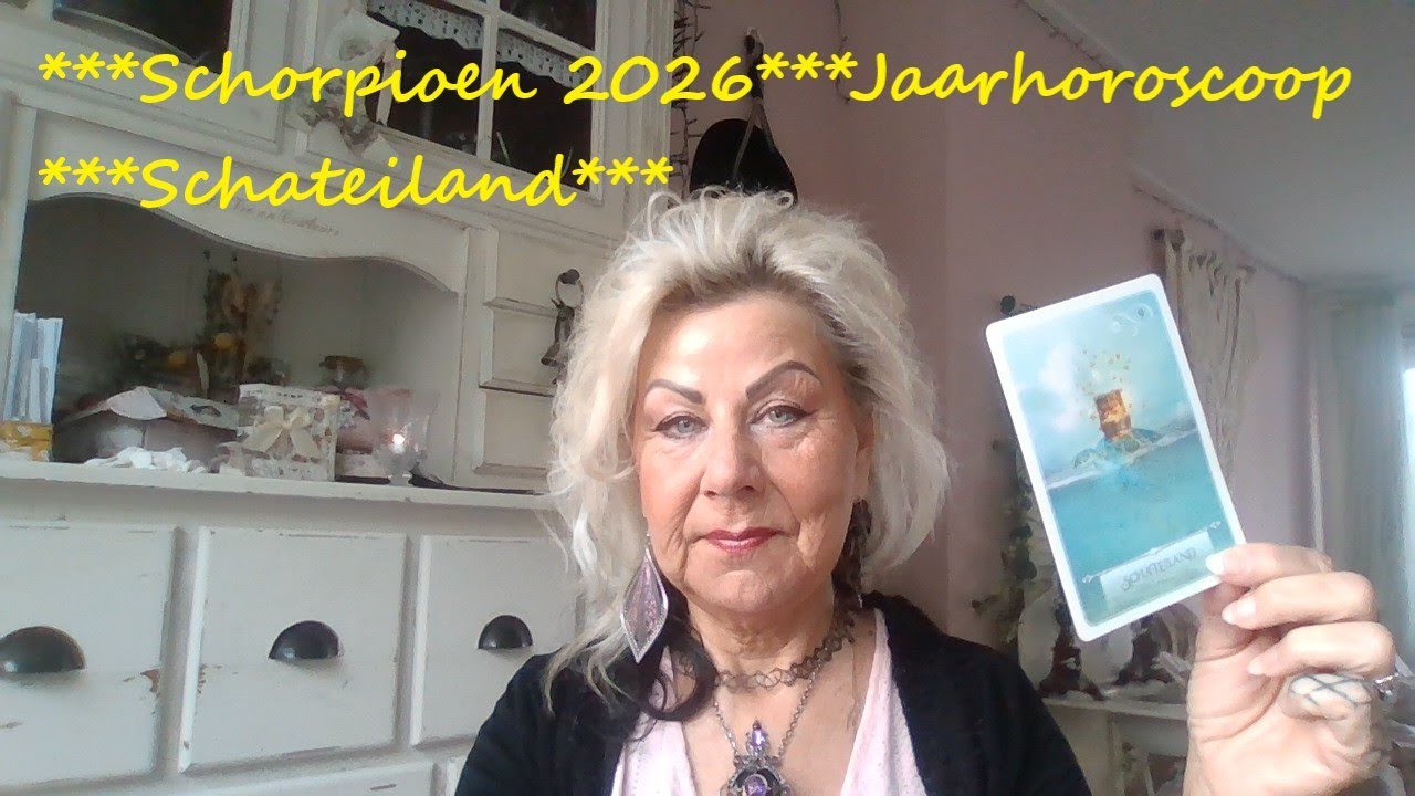 ***Schorpioen 2026***Jaarhoroscoop***Schateiland***