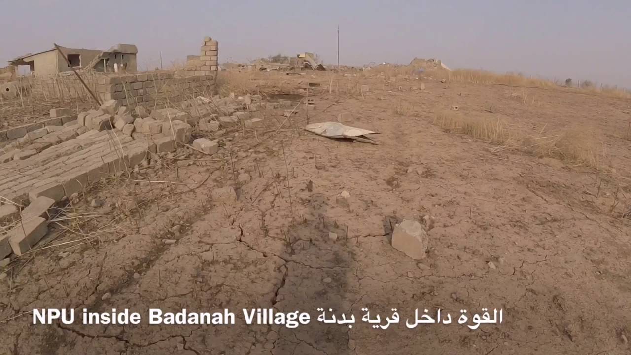 NPU liberation of Badanah village تحرير قرية بدنة كبير من داعش بيد وحداتنا