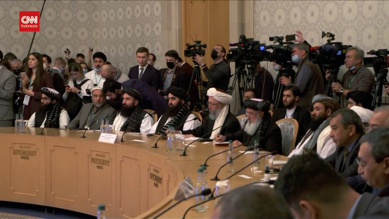 Rusia Sambut Kedatangan Pemimpin Taliban Di Moskow