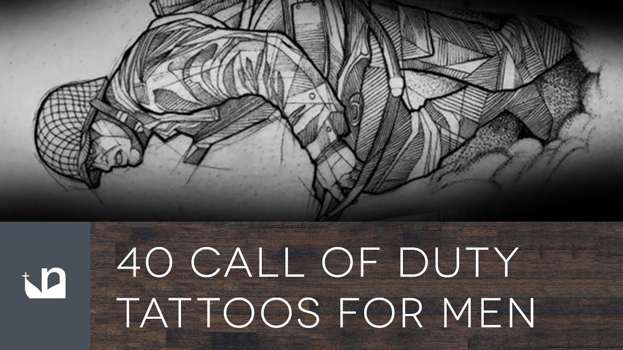 40 Call Of Duty Tattoos For Men