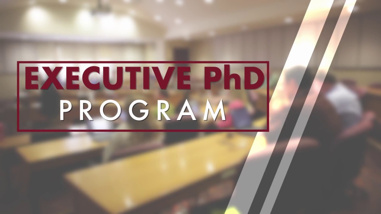 Executive PhD Program