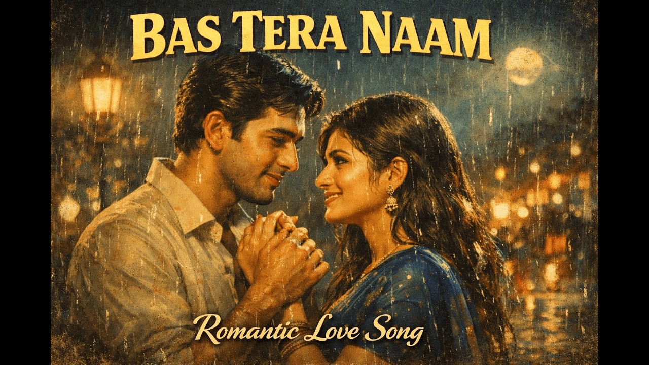 Bas Tera Naam Official Music Video | Old Bollywood Romantic Song | SKYLINE MELODIES