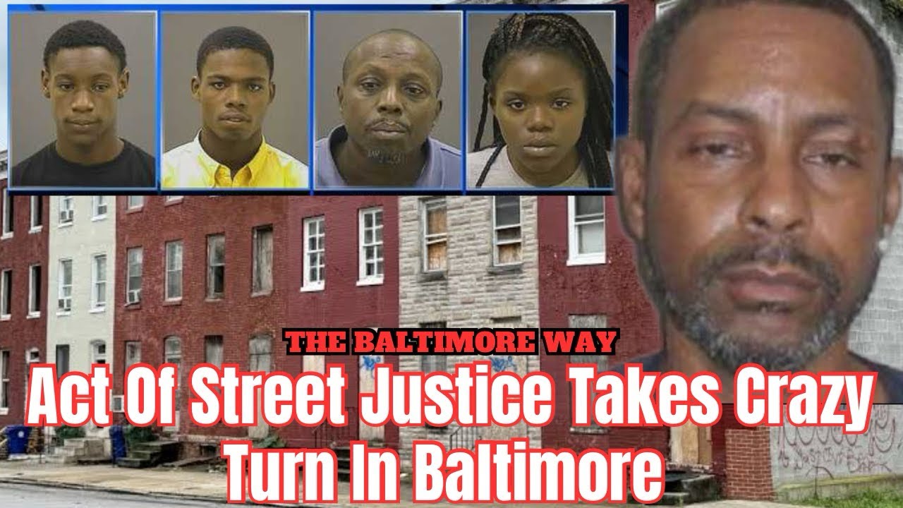 Act Of Street Justice Takes Crazy Turn In Baltimore 