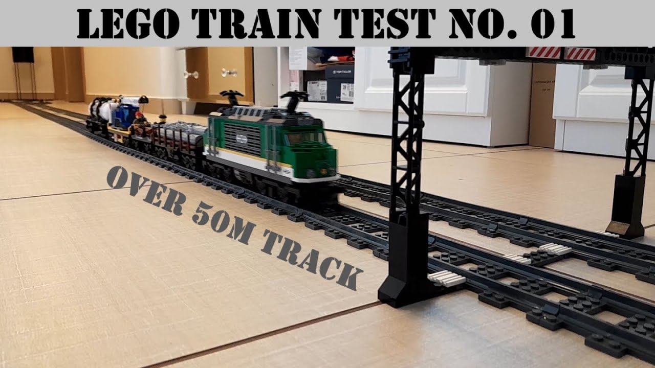 LEGO Train Test No. 01 - 50m Rail - Indoor