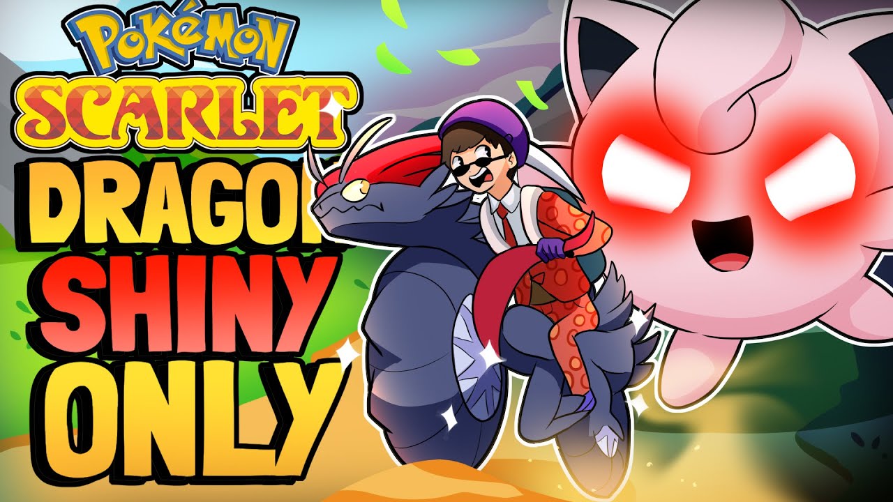 Сможет ли покемон Shiny Dragon победить покемона Scarlet? Хардкорный Nuzlocke