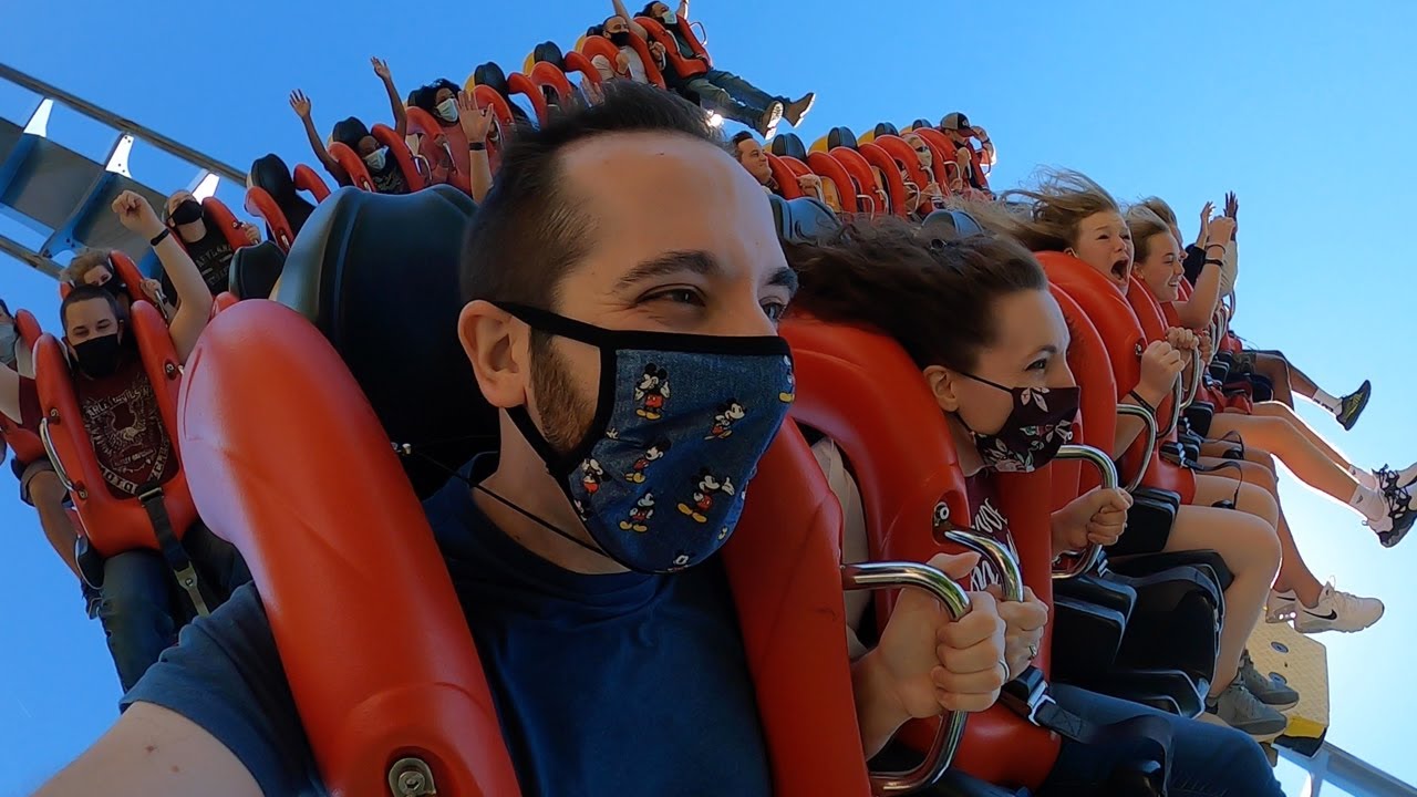 VLOG: Busch Gardens Williamsburg Food & Wine Festival 2021! Dive Coasters and Lamb Sliders!