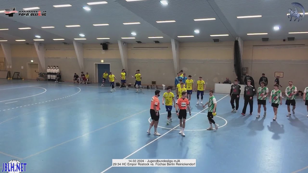 29:34 HC Empor Rostock vs. Füchse Berlin Reinickendorf - 14.02.2024