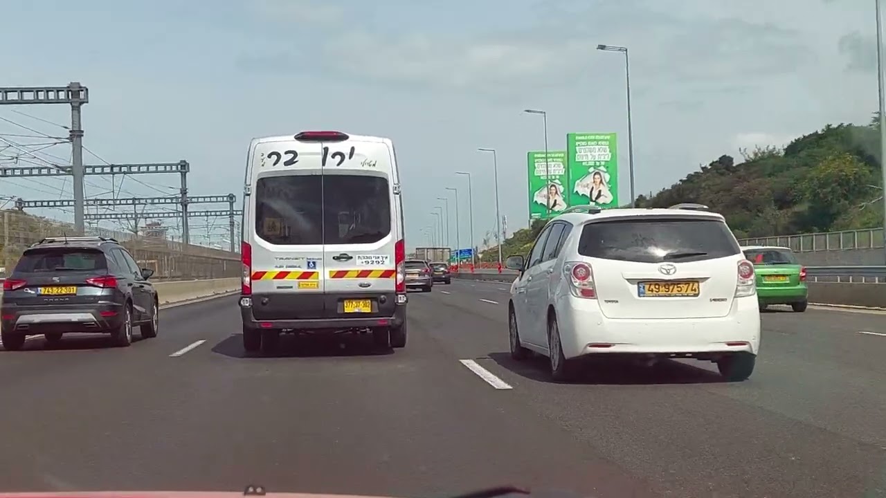 מתל אביב לחריש דרך חדרה Tel Aviv to Harish via Hadera