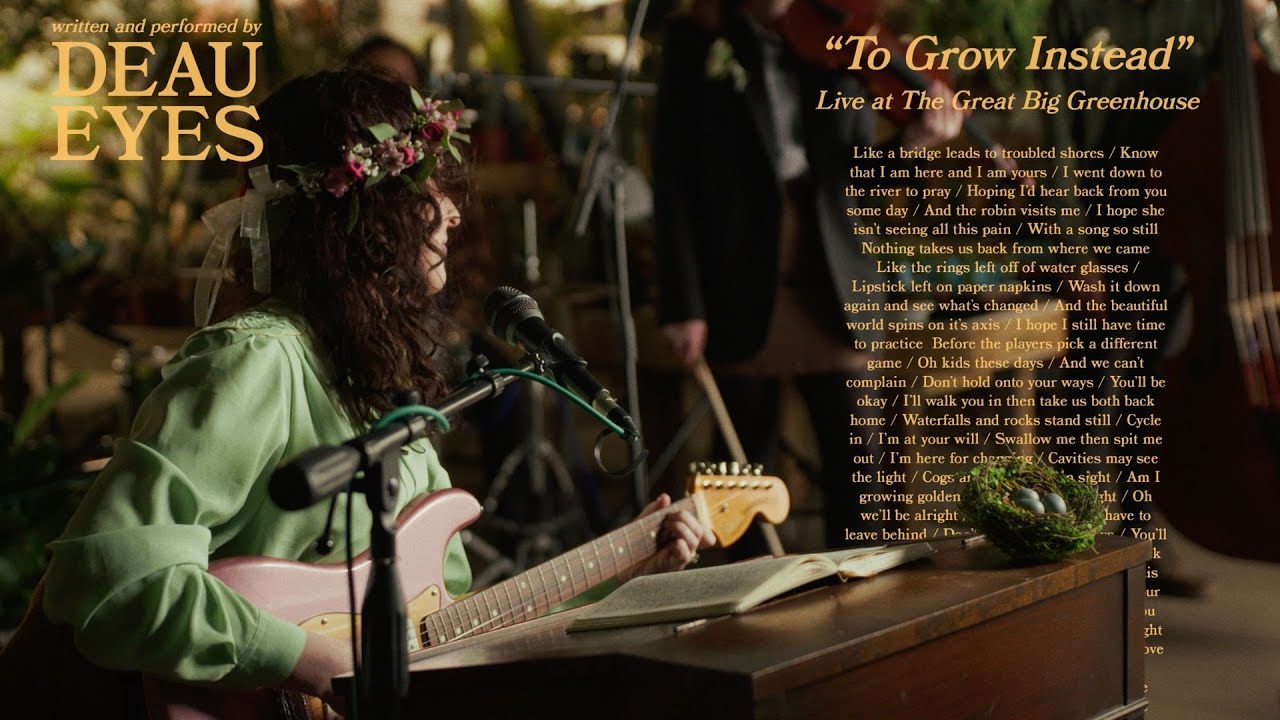 To Grow Instead (Live at The Great Big Greenhouse) - Deau Eyes - Tiny Desk Contest 2025