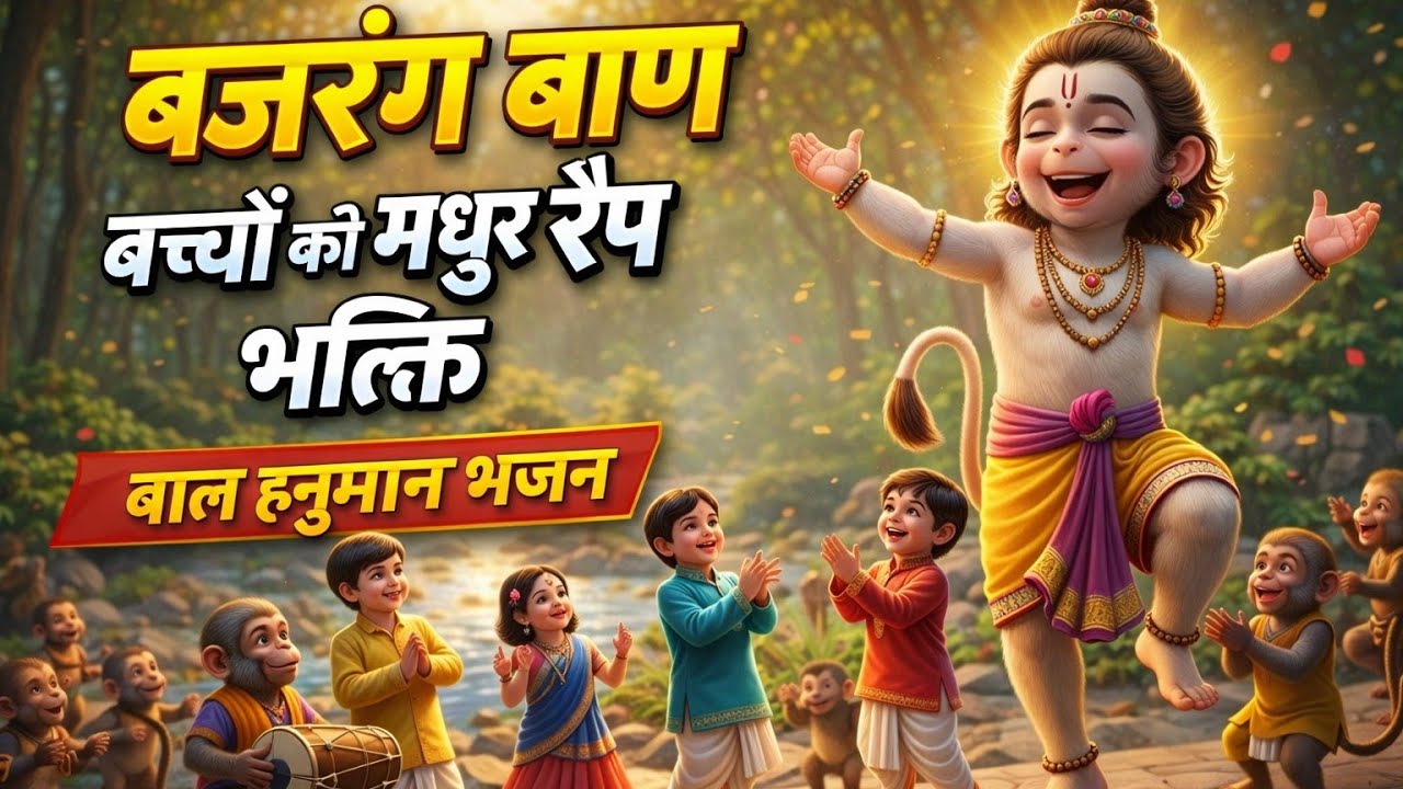 बजरंग बाण – बच्चों की मधुर रैप भक्ति | बाल हनुमान भजन