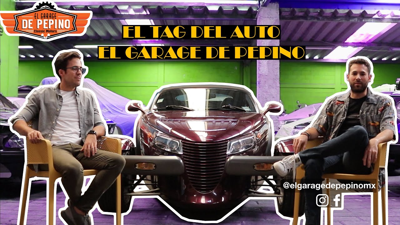 El TAG del auto de El Garage de Pepino