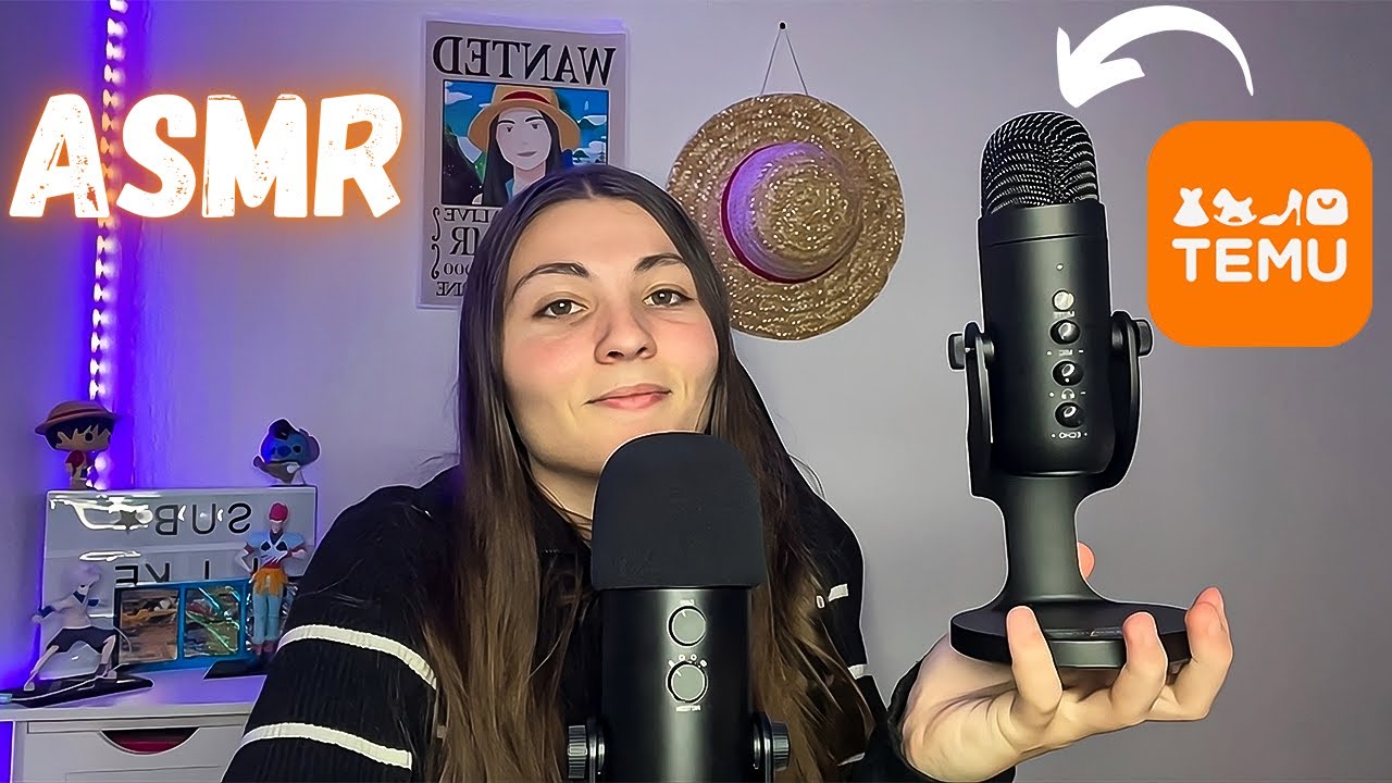 ASMR-FR JE TEST UN MICRO À 30€ DE CHEZ TEMU !