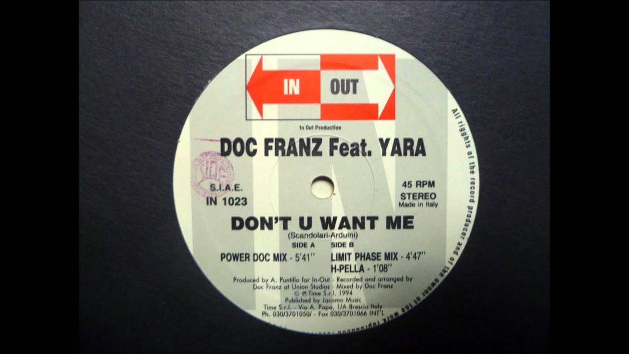 Doc Franz feat. Yara - Don't U Want Me