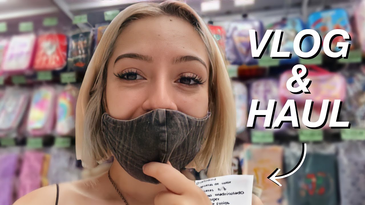 COMPRANDO ÚTILES PAL COLEGIO *a último momento*