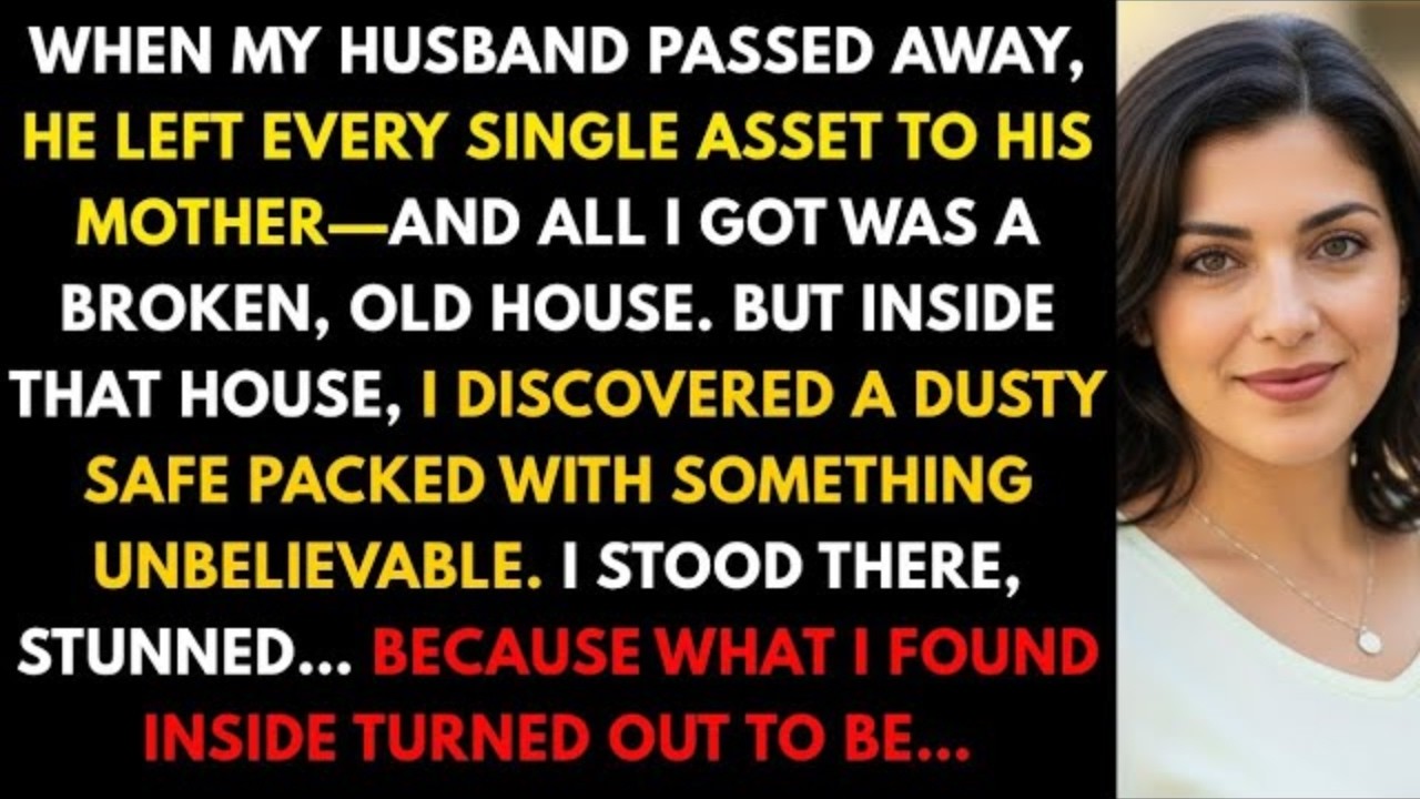 “My Husband Gave Everything to His Mom—But the Safe I Found in the Old House Changed Everything”
