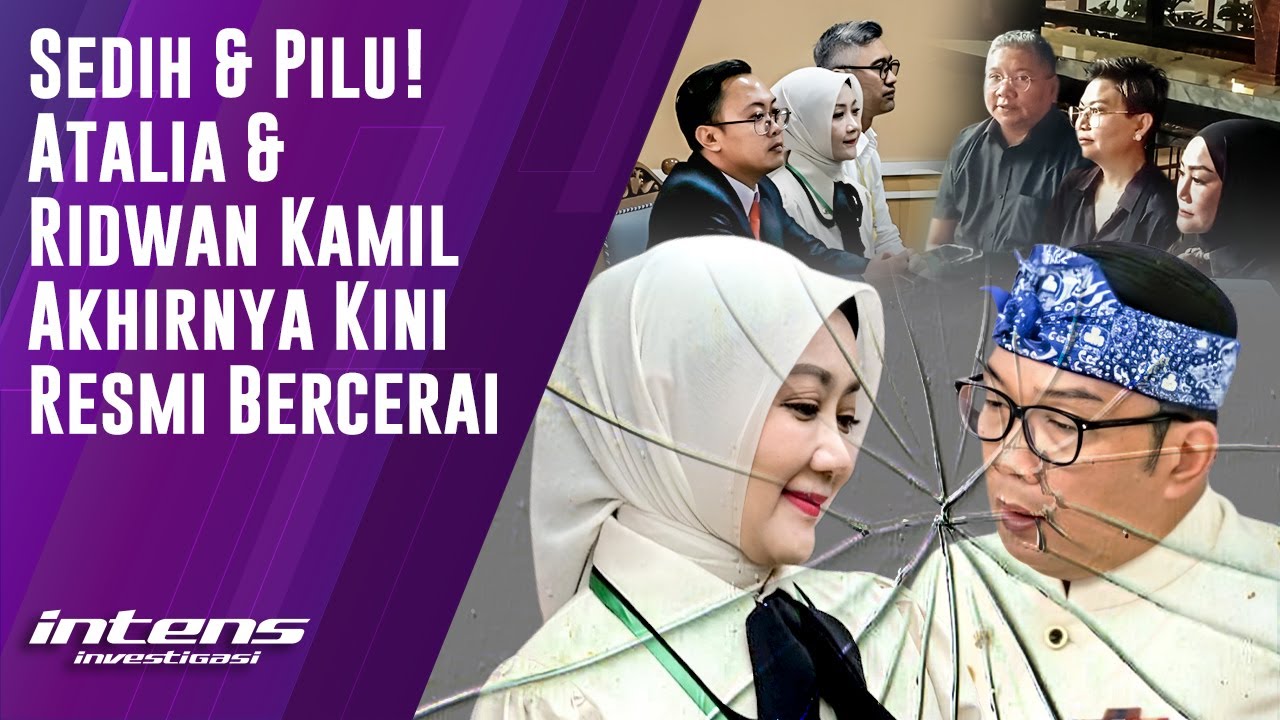 Atalia & Ridwan Kamil Akhirnya Kini Resmi Bercerai | Intens Investigasi | Eps 6183