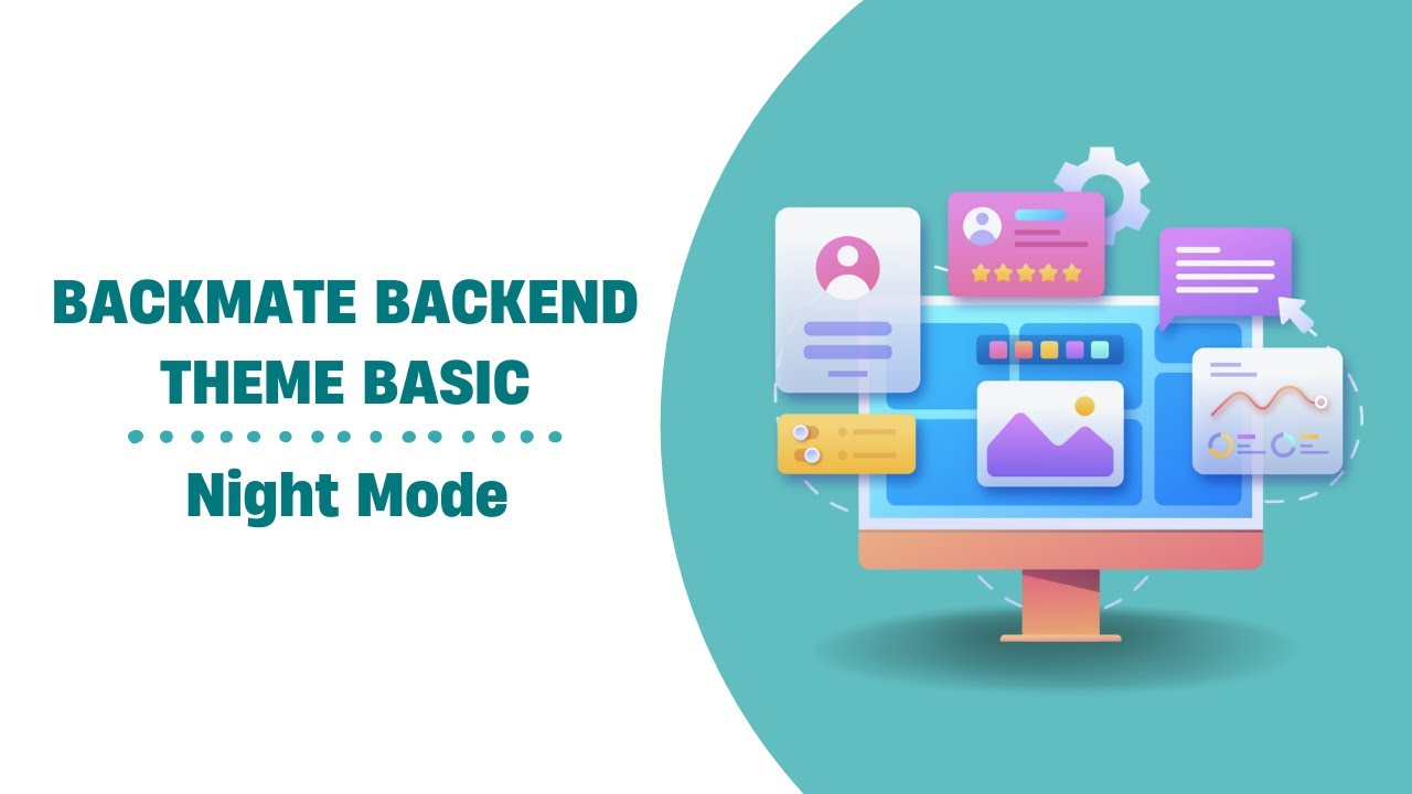 Backmate Backend Theme Basic - Night Mode Odoo
