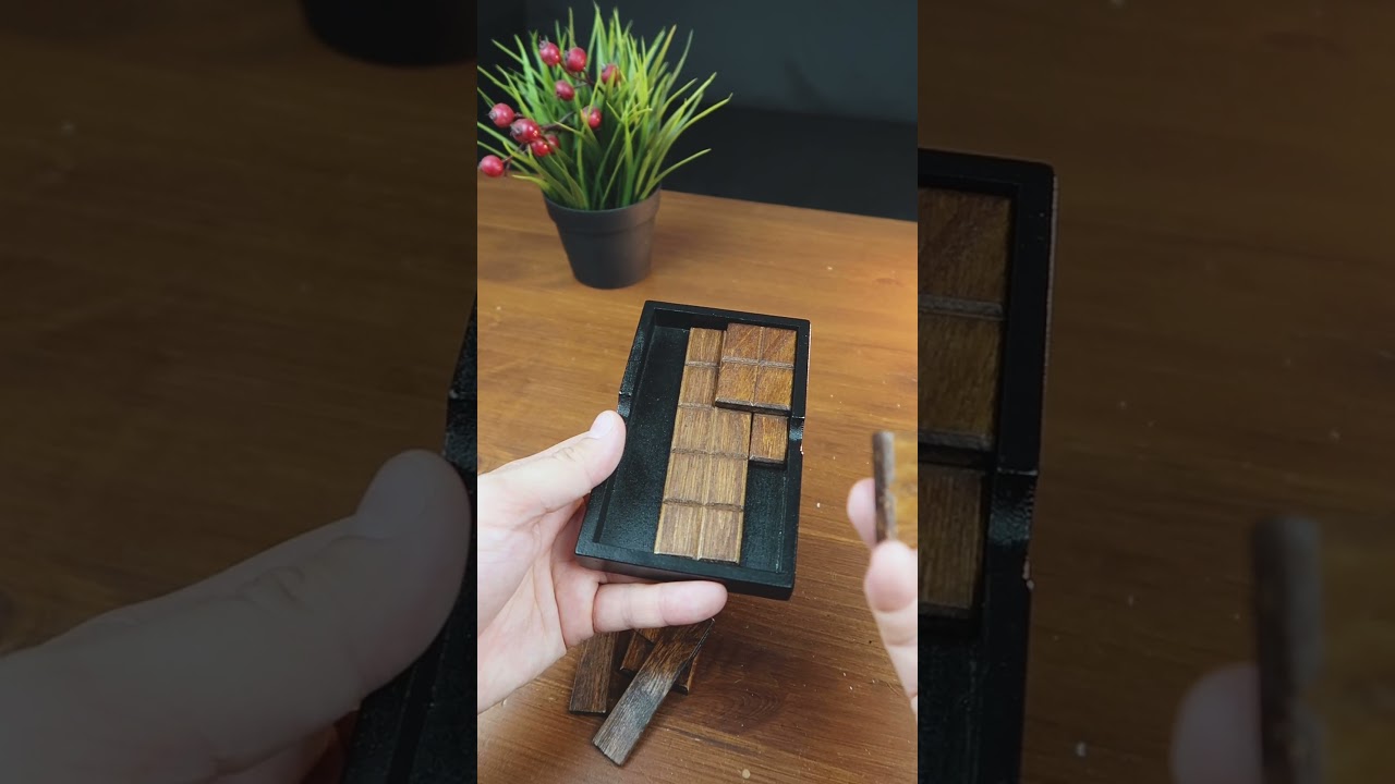Wooden Chocolate Puzzle