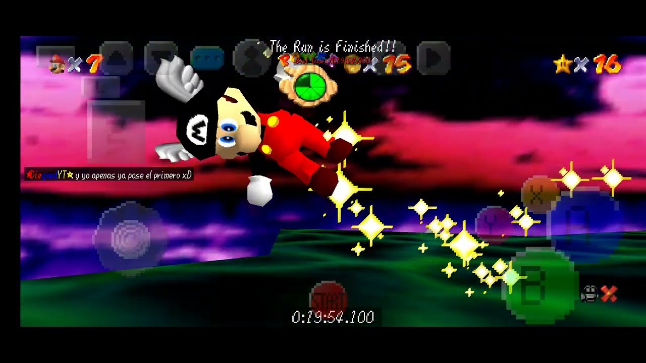 Muchas gracias @DiegoodYT64 por sacrificarte y ayudarme a llegar a la final #sm64coopdx#mario64#m64 