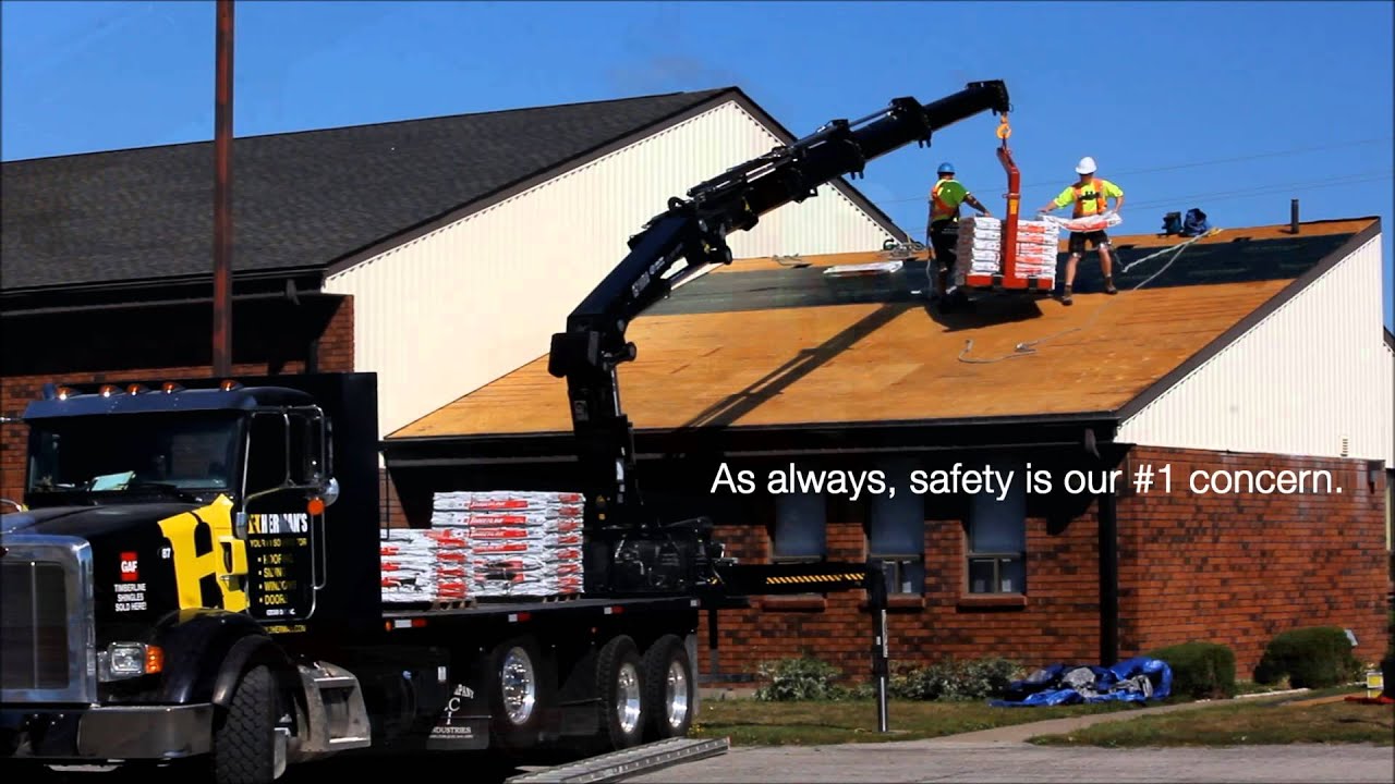 Herman's Building Centres | Boom Truck Delivery