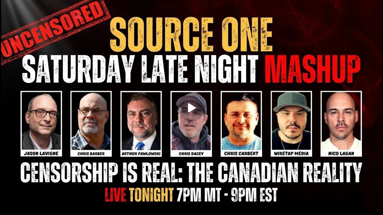 Canada's Censorship Nightmare: Barber, Pawlowski & Guests Fight Back LIVE!
