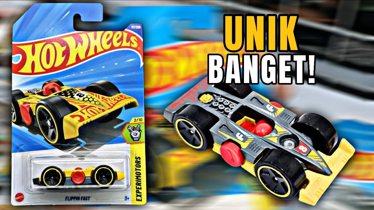 Bukan Mobil Biasa! Hot Wheels Flippin’ Fast dari Seri Experimotors