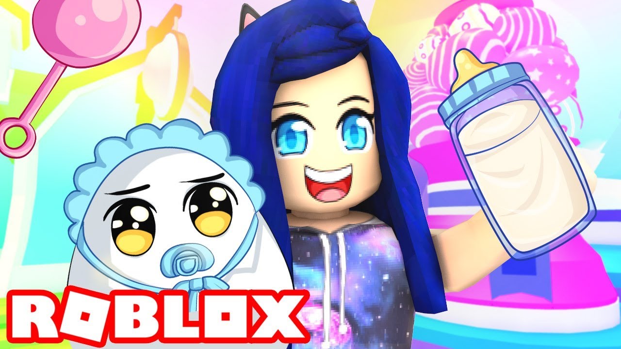 Taking care of my Surprise Baby Egg in Roblox!
