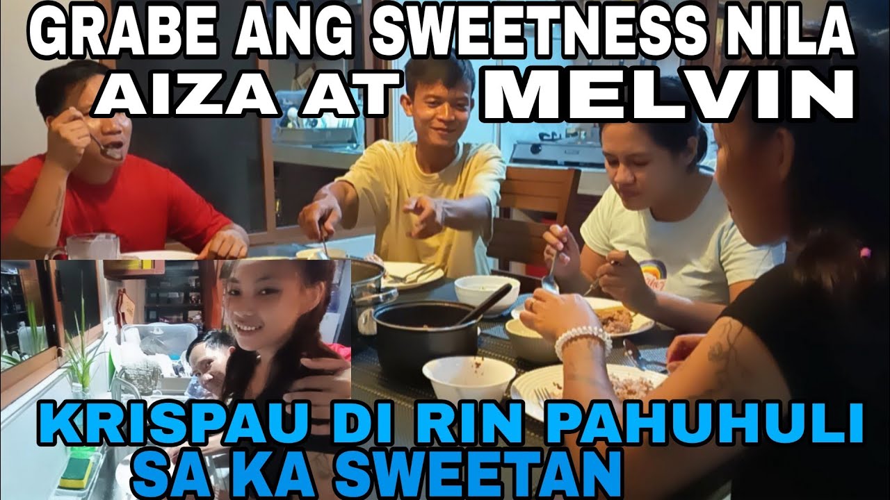 Melvin at Aiza kilig moments with krispau@CrisnaMahusay @PugongByahero 