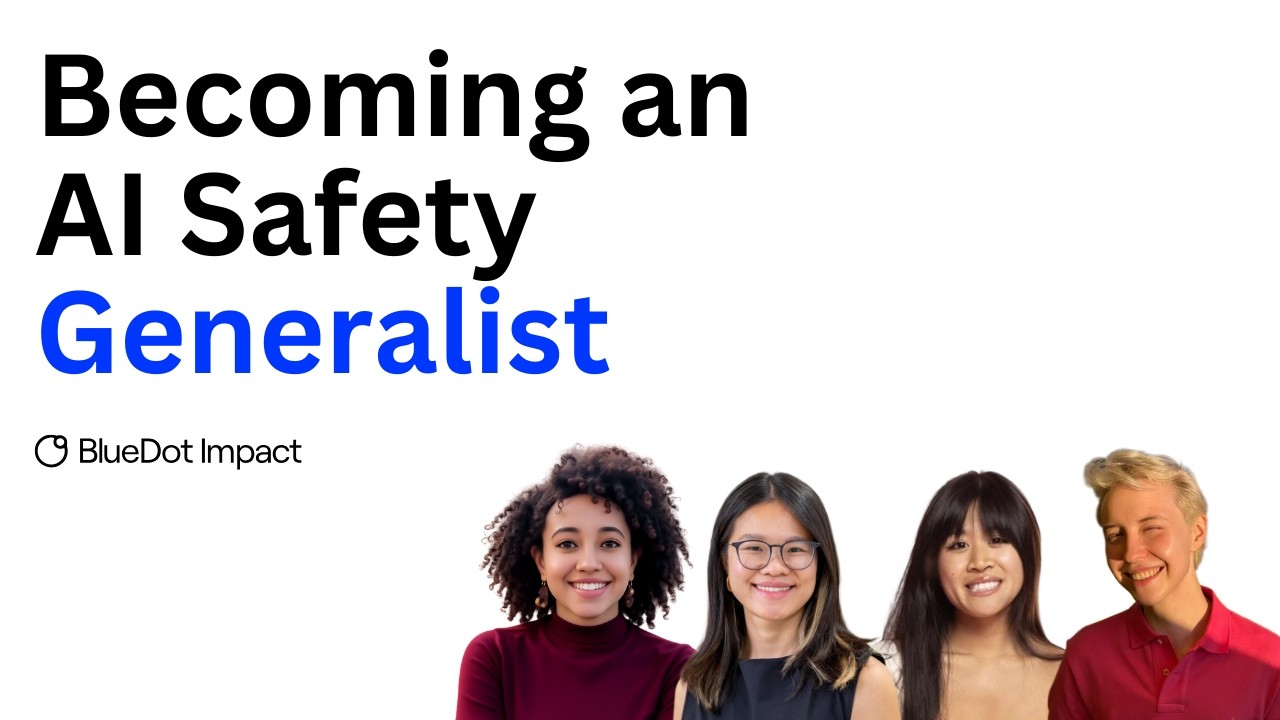 AI Safety Needs Generalists &mdash; Here's How to Get In