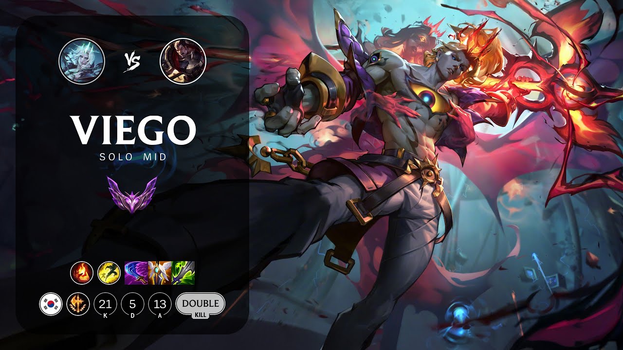 Viego Mid vs Darius - KR Master Patch 13.19