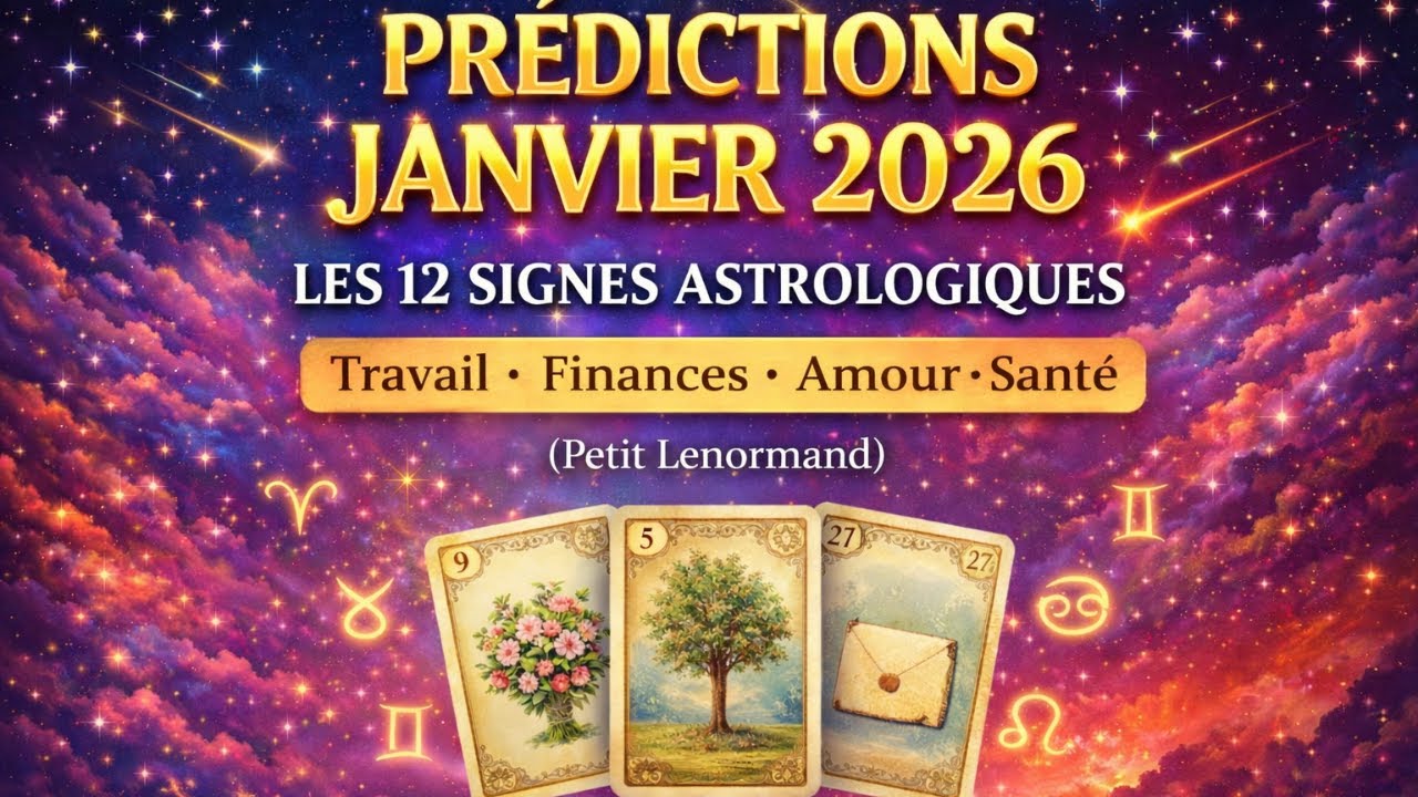 ✨ Guidance astrologique – Janvier 2026 ✨