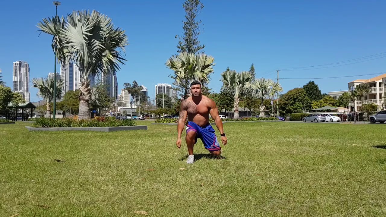 Split Squat Jump By Grant Pieterse