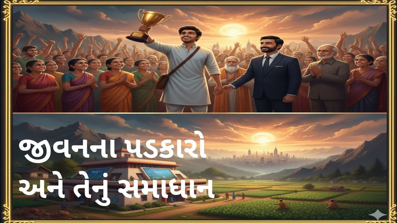 જીવનના પડકારો અને તેનું સમાધાન | Gujarati Moral Story | Gujarati Motivational Story | Gujarati Story