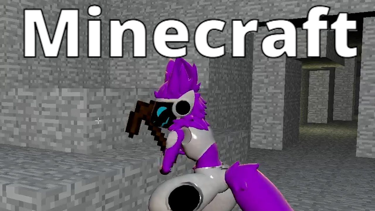 A Protogen Speed Runs Minecraft (Gmod)