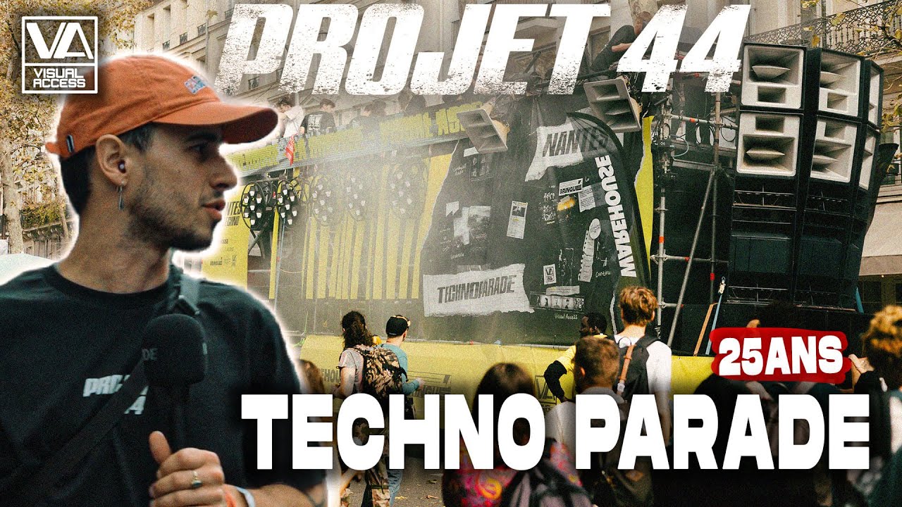 PROJET 44 : Un char nantais à la techno parade