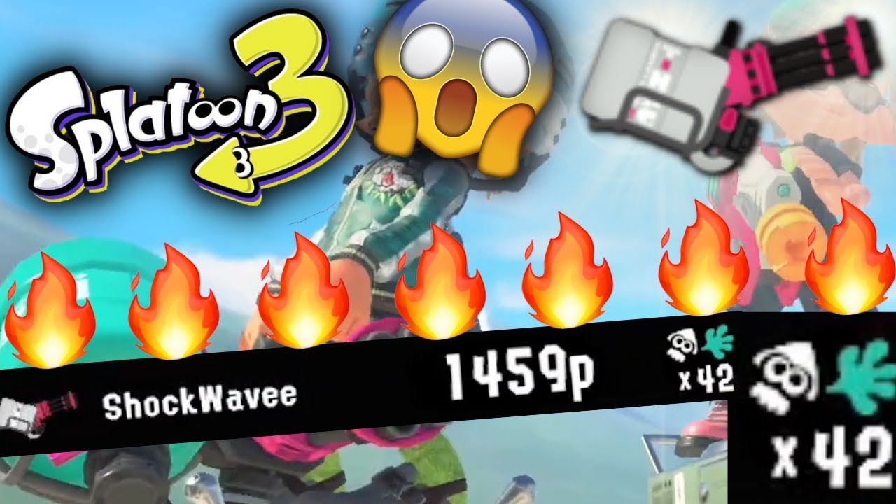 42 KILLS WITH HEAVY SPLATLING!!! - Splatoon 3