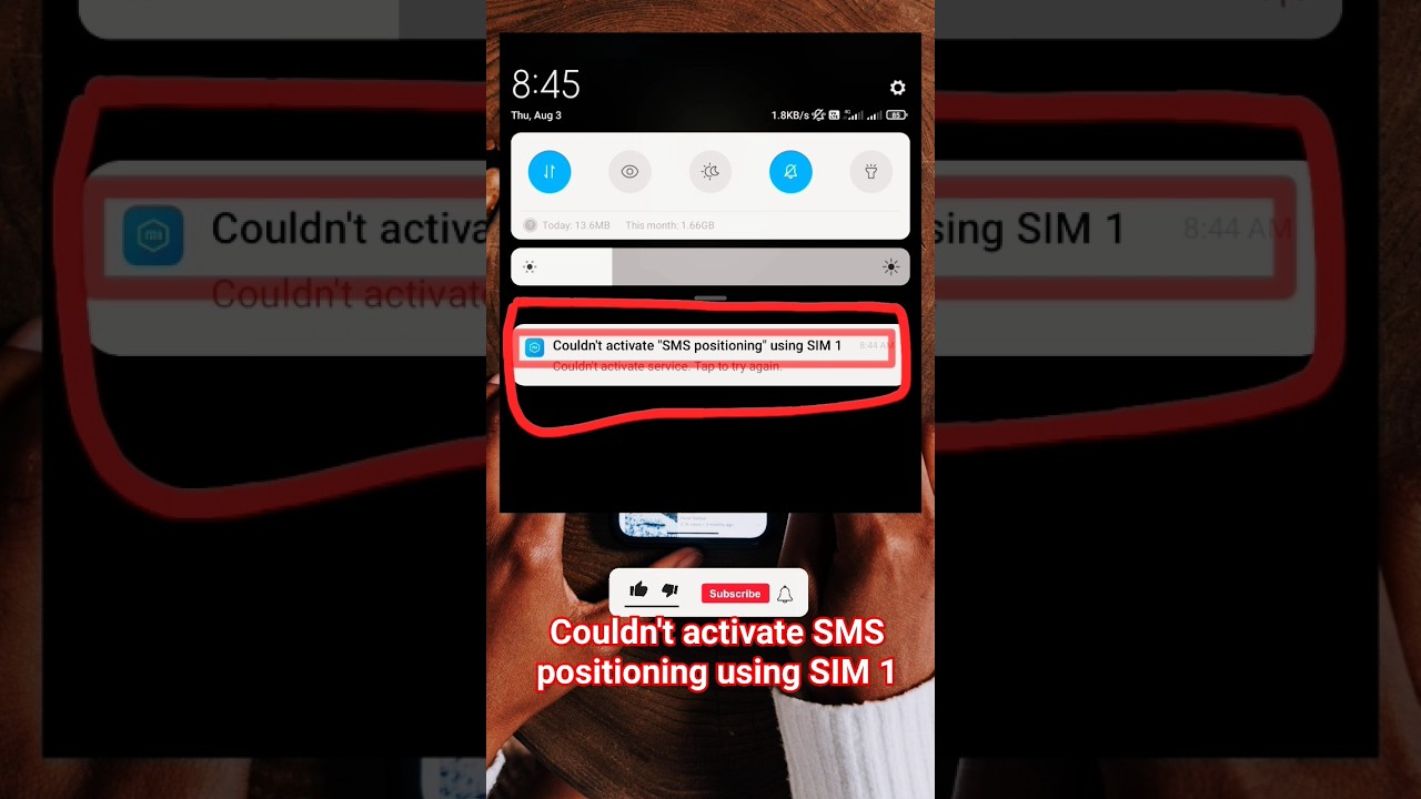 Couldn't activate SIM positioning using SIM 1, Couldn't activate SIM positioning #shorts #short