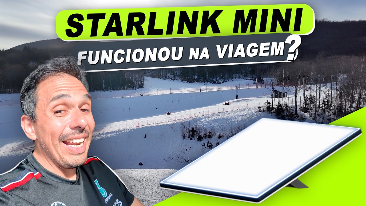 Starlink Mini. Funciona mesmo em outros Países? 