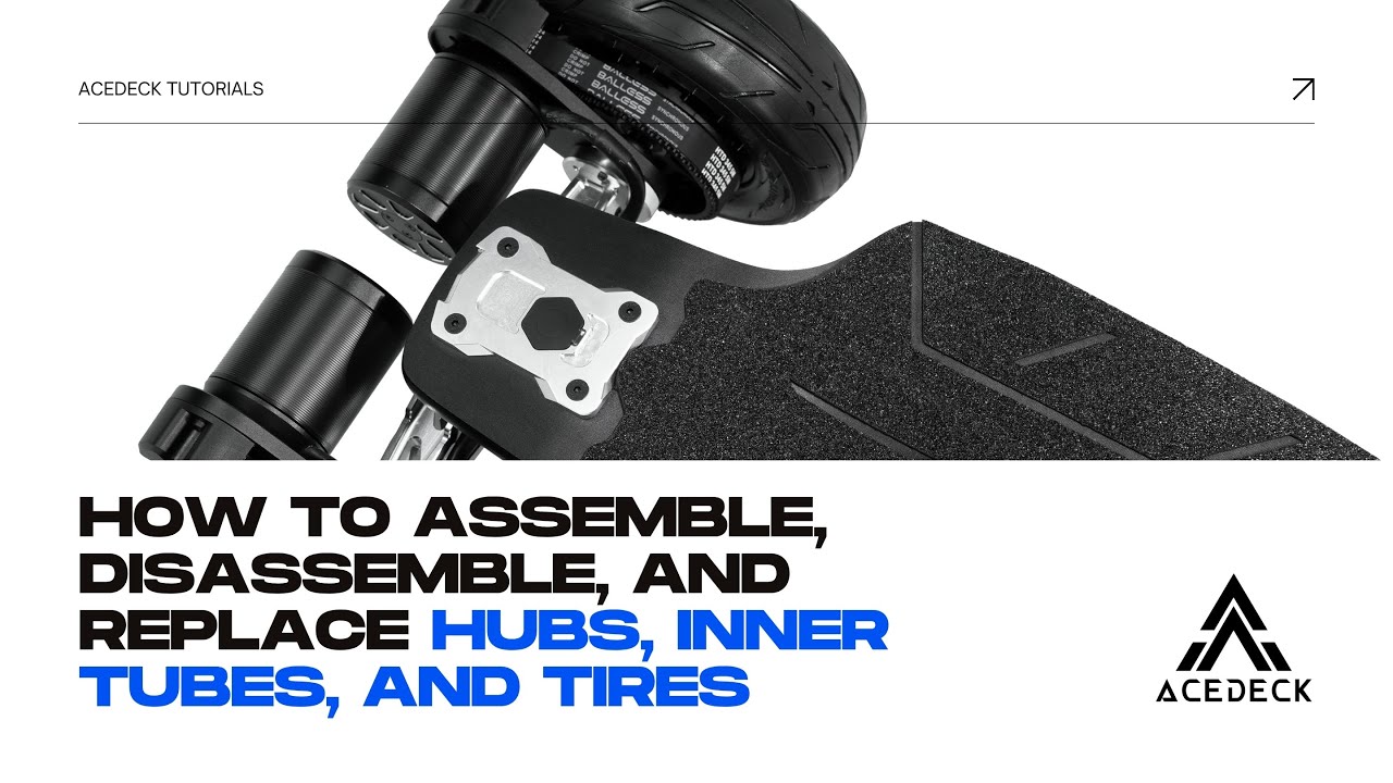 How to Assemble, Disassemble, and Replace Hubs, Inner Tubes, and Tires?