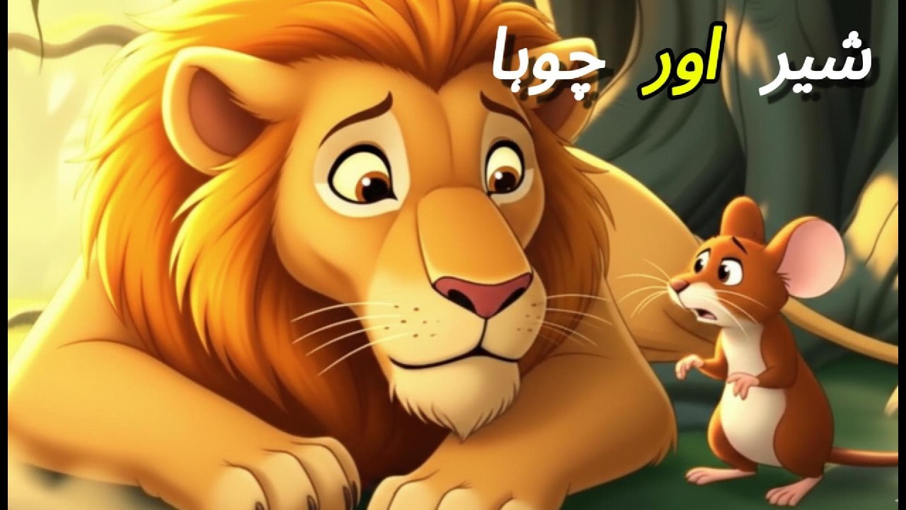 Small Mouse, Big Lesson | Lion & Mouse Moral Story for Kids | Sher or chuha kahani